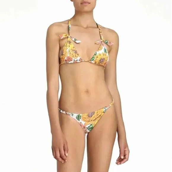 NEW! “Poppy Zimmer-Zim” Floral Bikini Set - Picture 6 of 13